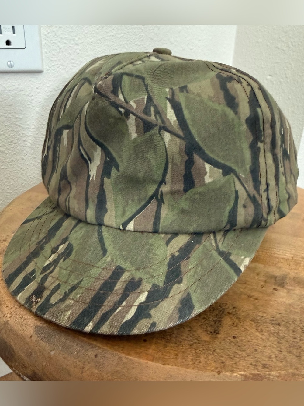 Vintage 90s Realtree Hunting Camo Snapback Hat - OS